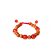 White Sandalwood and Red Carnelian Mala and Bracelet Set