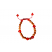 White Sandalwood and Red Carnelian Mala and Bracelet Set