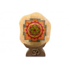 Shree Baglamukhi Yantra on Yellow Jade