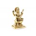 Saraswati in Brass