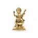 Saraswati in Brass