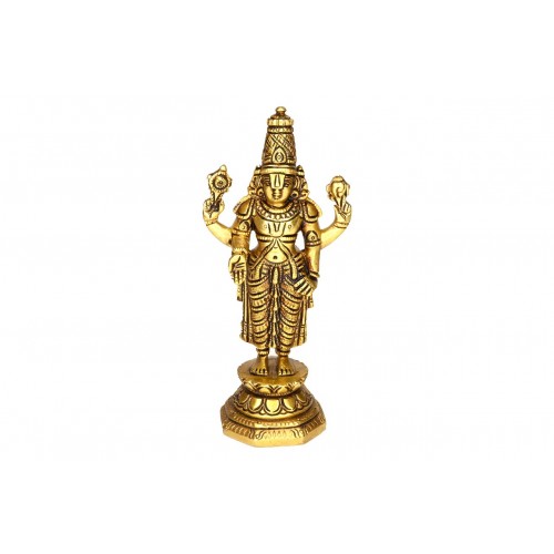 Tirupati Balaji Brass Idol - ii