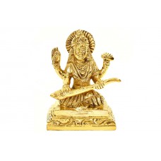 Saraswati in Brass - xiv